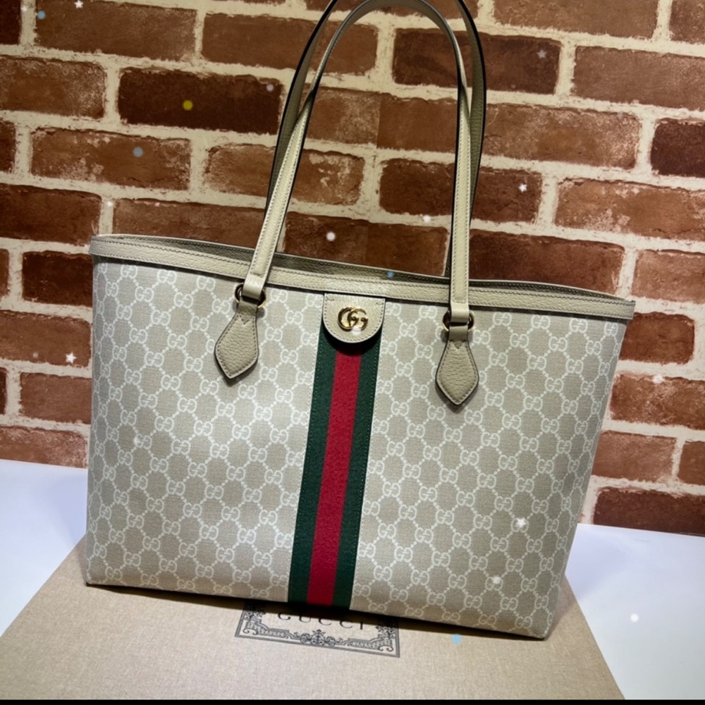 Gucci Beige Tote Bag